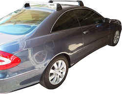 Yakima Μπάρες Οροφής Αλουμινίου για Mercedes-Benz CLK Class (Σετ με πόδια) Ασημί Yakima Μπάρες Οροφής Αλουμινίου για Mercedes-Benz CLK Class (Σετ με πόδια) Ασημί