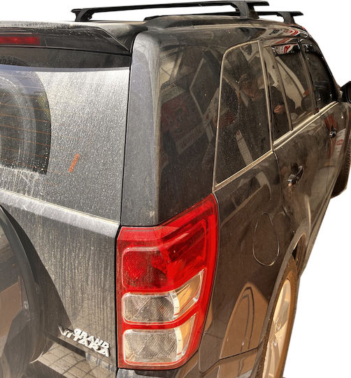 Yakima Μπάρες Οροφής Αλουμινίου για Suzuki Grand Vitara (Σετ με πόδια) Ασημί