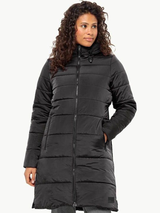 Jack Wolfskin Kurz Damen Puffer Jacke für Winte...