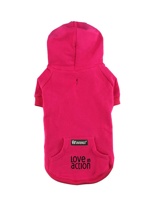 Pet Interest Sweatshirt Dog in Blue color S 41cm.