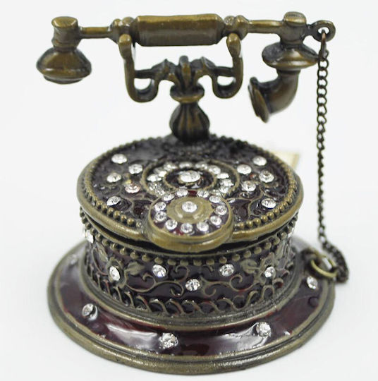 Royal Art Collection Διακοσμητικό Κουτί Μεταλλικό 6.5x6x6cm