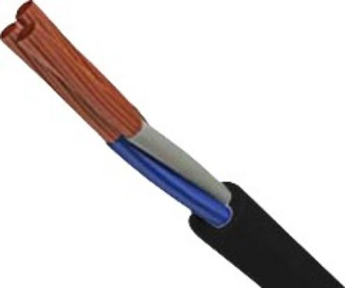 Power Cord with Cable Properties 4x4mm² in Black Colour 100m Flexible