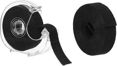 Transparent Fabric Velcro Tape Sewing Supply 250x2cm 2pcs