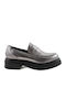 Γυναικεία Loafers σε Γκρι Χρώμα