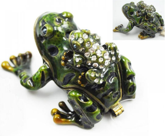 Royal Art Collection Διακοσμητικός Βάτραχος από Μέταλλο 5.5x5x3cm