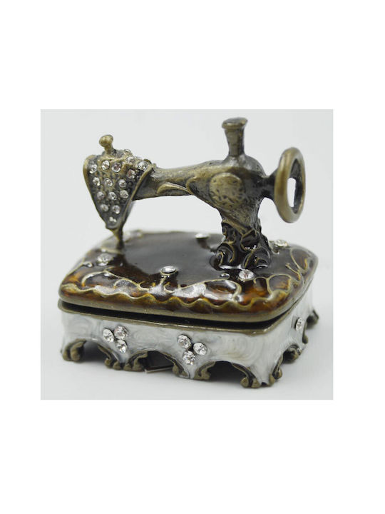 Royal Art Collection Διακοσμητικό Κουτί Ξύλινο 5x5x5cm