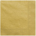 Party Napkins Gold 20pcs