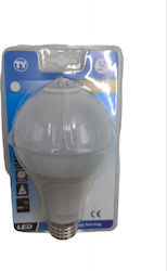 LED Bulb 12W for Socket E27 Cool White with Photocell