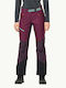 Jack Wolfskin Women's Hiking Long Trousers Purple