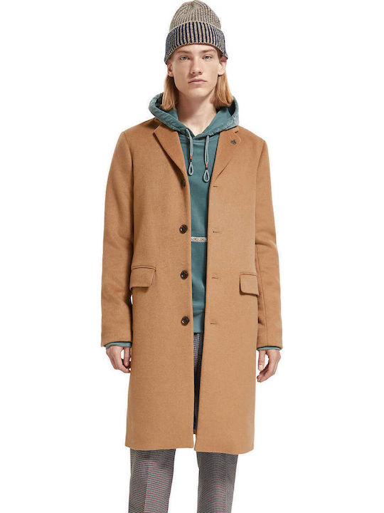 Peacoat Scotch Soda Mantel Herren Scotch Soda Herren Mantel Braun