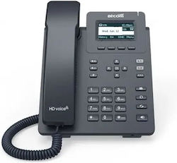 Atcom D26 Verkabeltes Schwarzes IP-Telefoniegerät