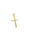 Velegrakis Damen Gold Kreuz 14K