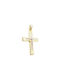 Velegrakis Herren Gold Kreuz 14K