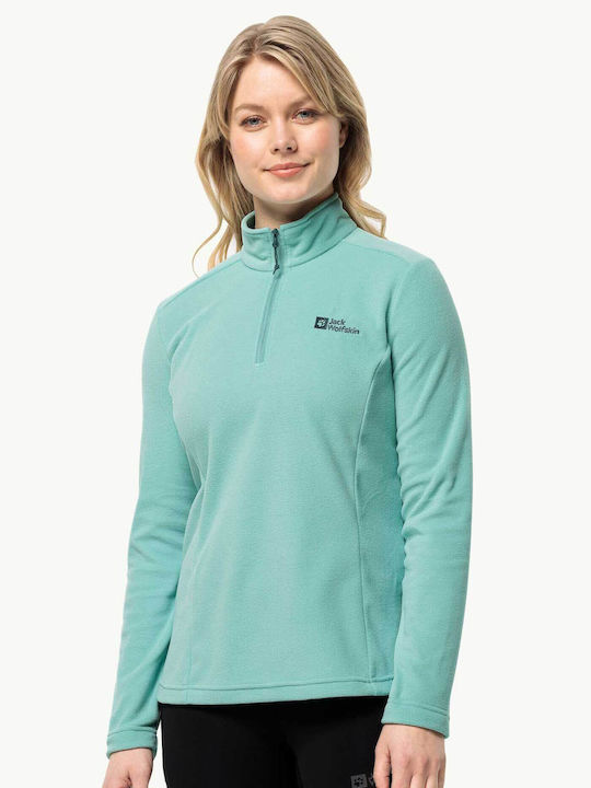 Jack Wolfskin Damen Bluse Langärmelig Blau