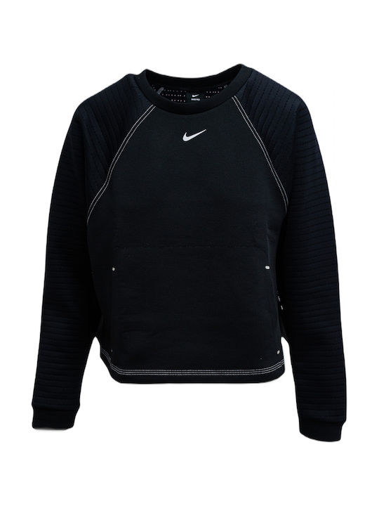 Nike Pro Luxe Crew Women's Sweatshirt Dri-Fit Black