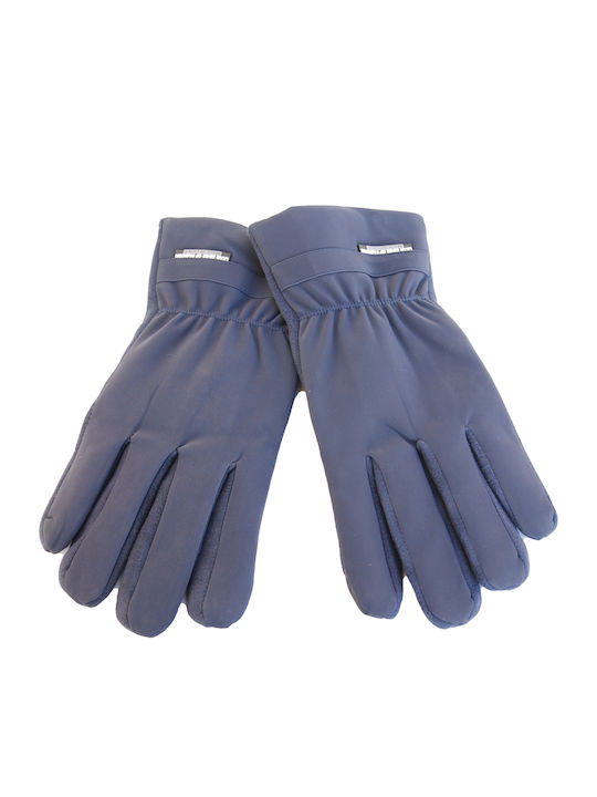 Blau Vlies Handschuhe Berührung