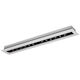 VK Lighting Commercial Linear Recessed LED Wall Light Warm White IP20 L33xD5.5xH4.2cm