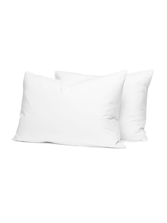 Palatex Solid Line Σετ Κουβερλί Μονό White 160x240cm 2τμχ