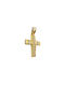 Velegrakis Damen Gold Kreuz 14K