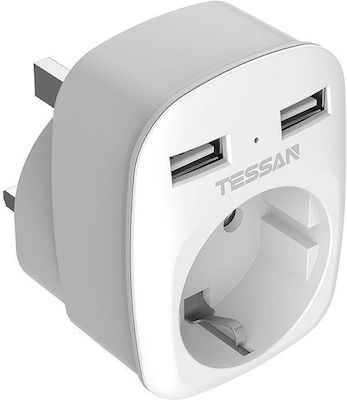 Tessan to English Plug Adapter