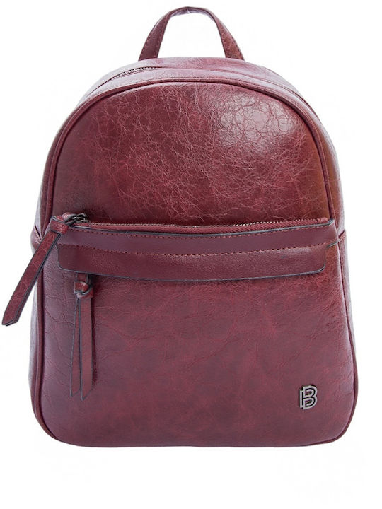 Bag to Bag Damen Tasche Rucksack Burgundisch