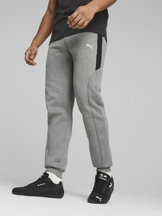 Puma Men's Sweatpants with Rubber Gray