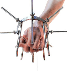 Black Label BDSM Accessory σε Ασημί Χρώμα Black Label BDSM Accessory σε Ασημί Χρώμα