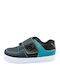 Pure V Παιδικά Sneakers με Σκρατς Μαύρα