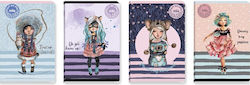 Black & White Schulheft Geregelt A5 24 Papiereinlagen Miia Verschiedene Designs