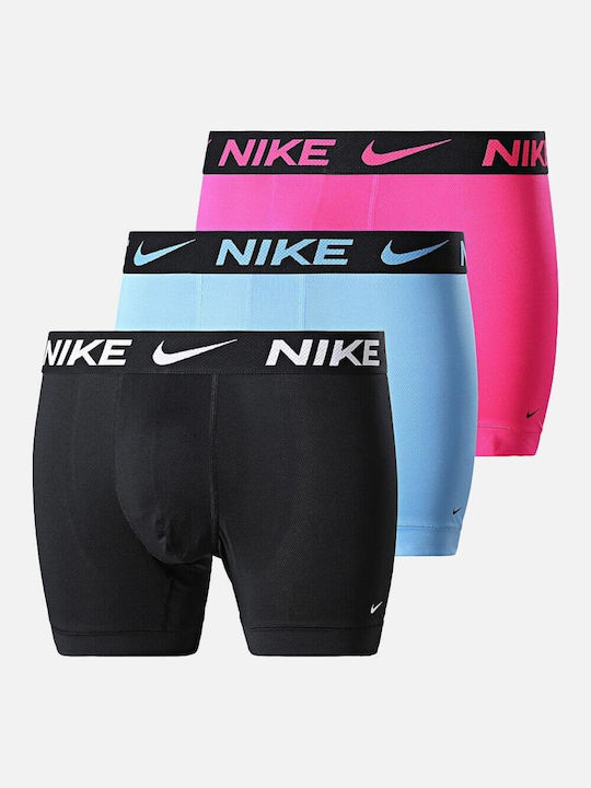 Nike Herren Boxershorts Schwarz 3Packung