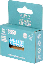 Deltaco 18650 2600mAh 3.6V 1 Buc