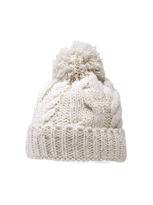 4F Kids Beanie Knitted Beige