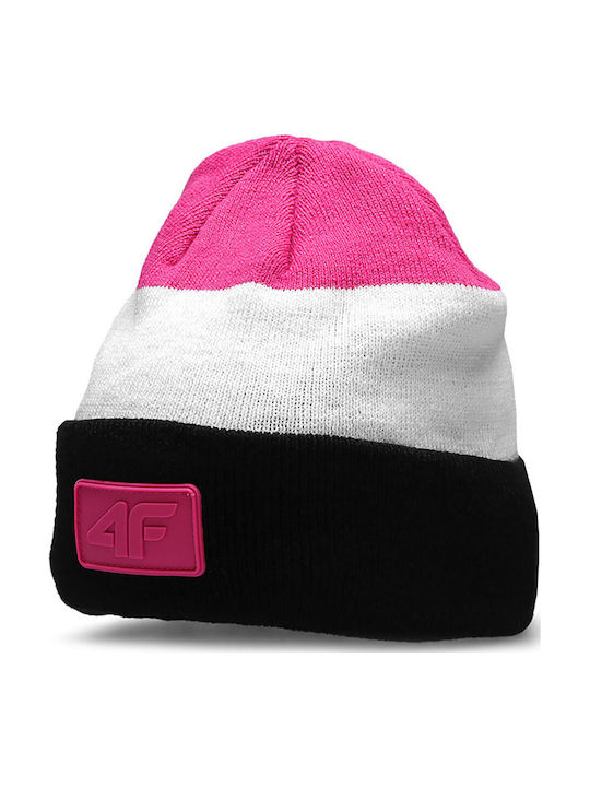 Παιδικό Σκουφάκι Πλεκτό Φούξια