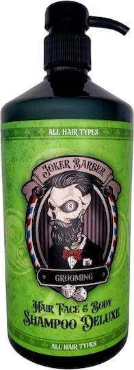 Joker Barber Hair-Face & Body Shampoos 1000ml