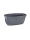 Serinova Planter Box 58x24cm Charcoal 8680648602595