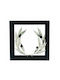 Handmade Silver Wall Decor Made of Metal 20x20cm