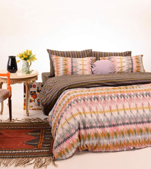 Melinen Einzelbett 165x245 Anya Bordeaux