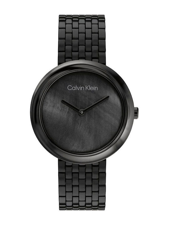 Calvin Klein Twisted Bezel Womens Watch 30mm Ch...