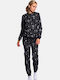 Dreams Winter Women's Pyjama Set Cotton Black