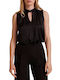 Mind Matter Women's Blouse Sleeveless Black