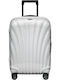 Samsonite C-Lite Spinner Cabin Travel Suitcase Hard White with 4 Wheels Height 55cm 134679-1627