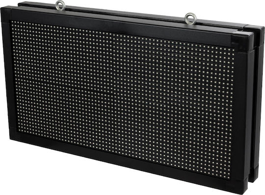 GloboStar Κυλιόμενη Πινακίδα LED Διπλής Όψης Αδιάβροχη 70x38.5cm Πορτοκαλί