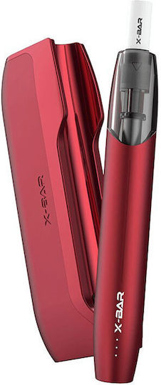 X-Bar Pen Kit 2.5ml με Ενσωματωμένη Μπαταρία Κόκκινο