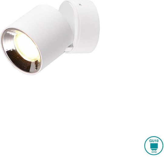 Trio Lighting Einzel Spot mit Fassung GU10 in Weiß Farbe