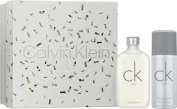 Calvin Klein Ck One Ανδρικό Σετ με Eau de Toilette 2τμχ