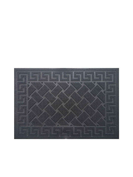 TnS Non-Slip Doormat Black 40x60cm