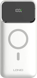 Ldnio Pq12 10000mAh 15W Λευκό Ldnio Pq12 10000mAh 15W Λευκό