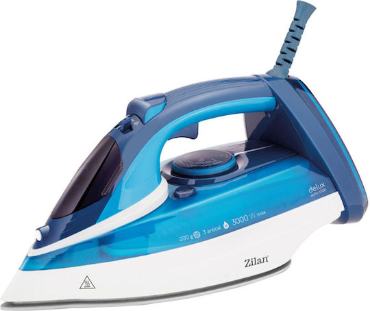 Zilan Σίδερο Ατμού 3000W με Κεραμική Πλάκα