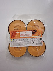 Petali Tealights With Aroma 4 Pieces