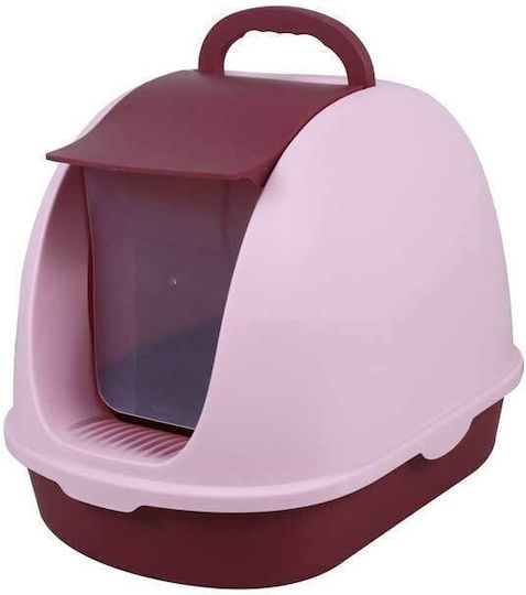 Pet Interest Katzentoilette Geschlossen Rosa